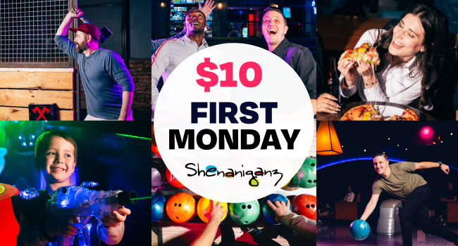 1st Monday's Unlimited Play Pass
